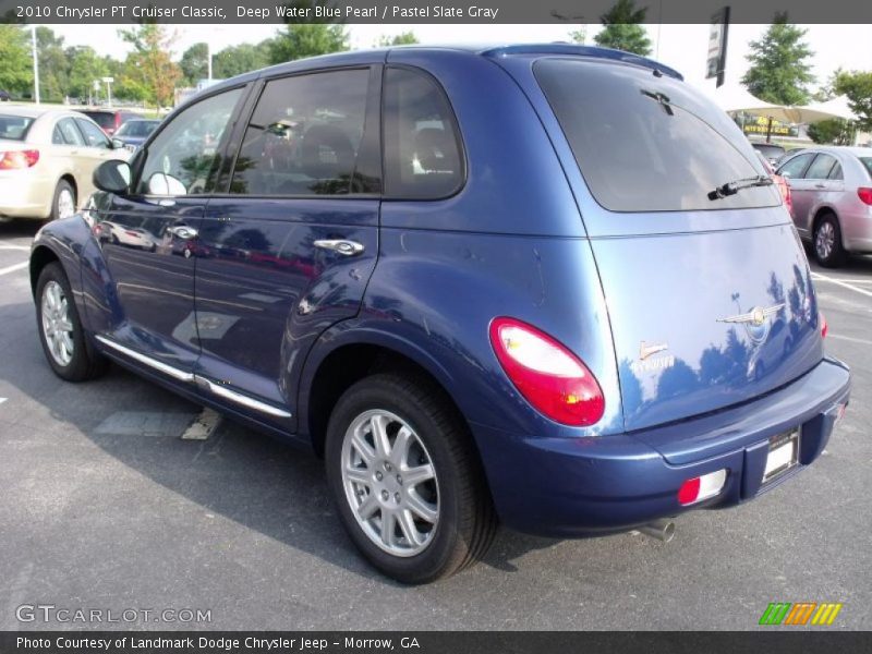 Deep Water Blue Pearl / Pastel Slate Gray 2010 Chrysler PT Cruiser Classic