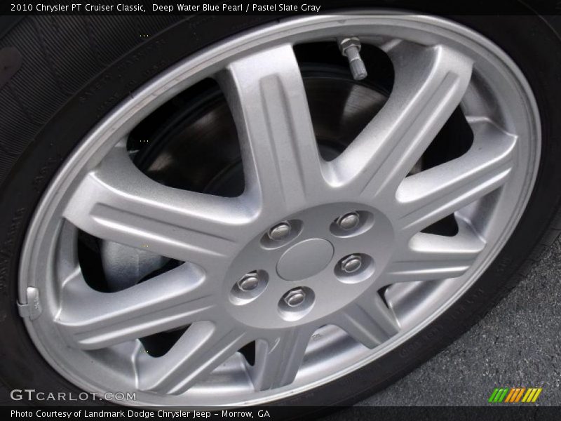 Deep Water Blue Pearl / Pastel Slate Gray 2010 Chrysler PT Cruiser Classic