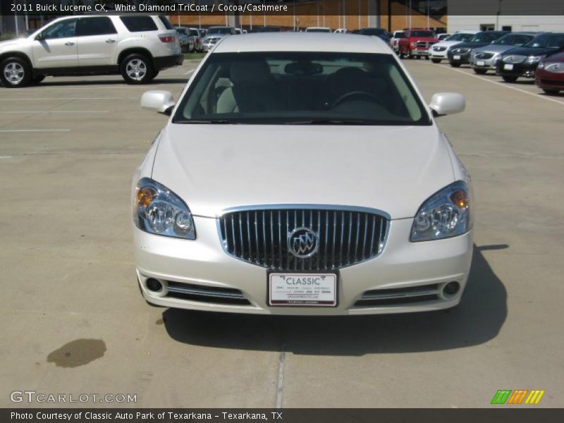 White Diamond TriCoat / Cocoa/Cashmere 2011 Buick Lucerne CX