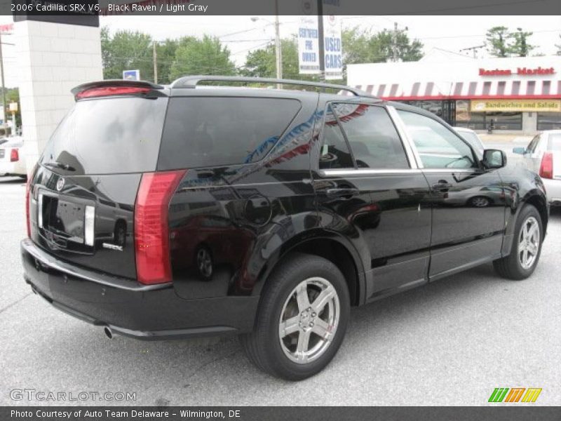 Black Raven / Light Gray 2006 Cadillac SRX V6