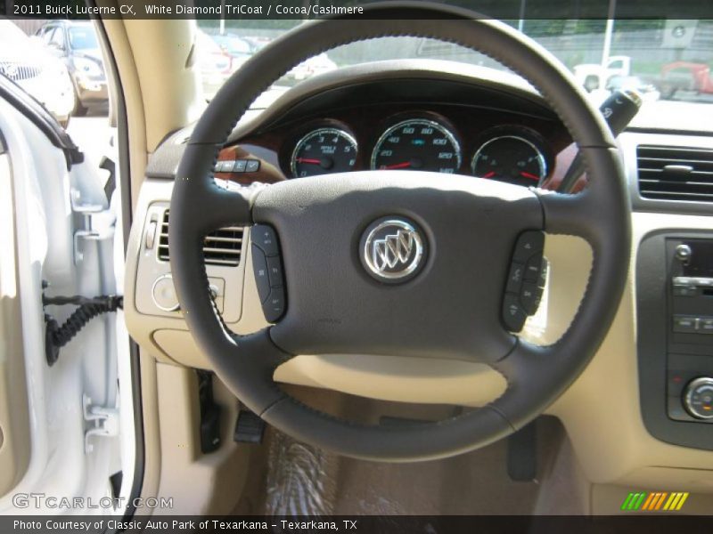 White Diamond TriCoat / Cocoa/Cashmere 2011 Buick Lucerne CX
