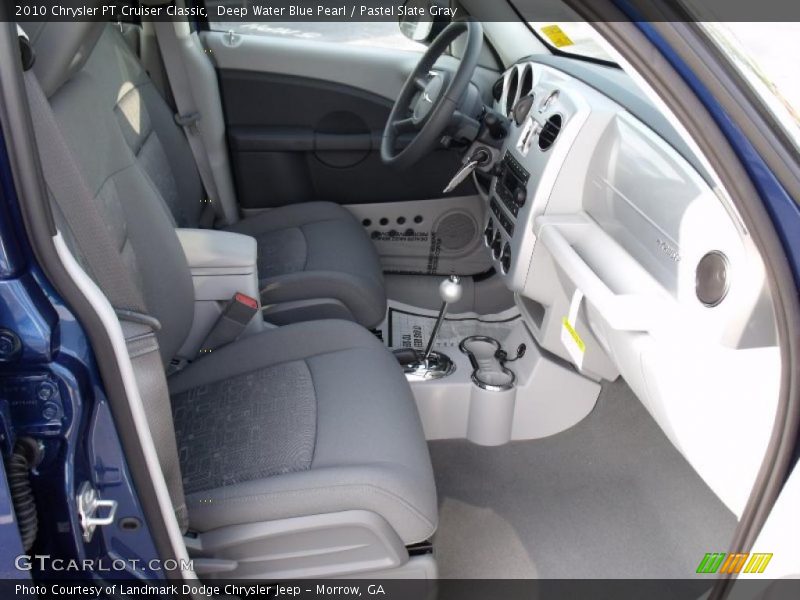 Deep Water Blue Pearl / Pastel Slate Gray 2010 Chrysler PT Cruiser Classic