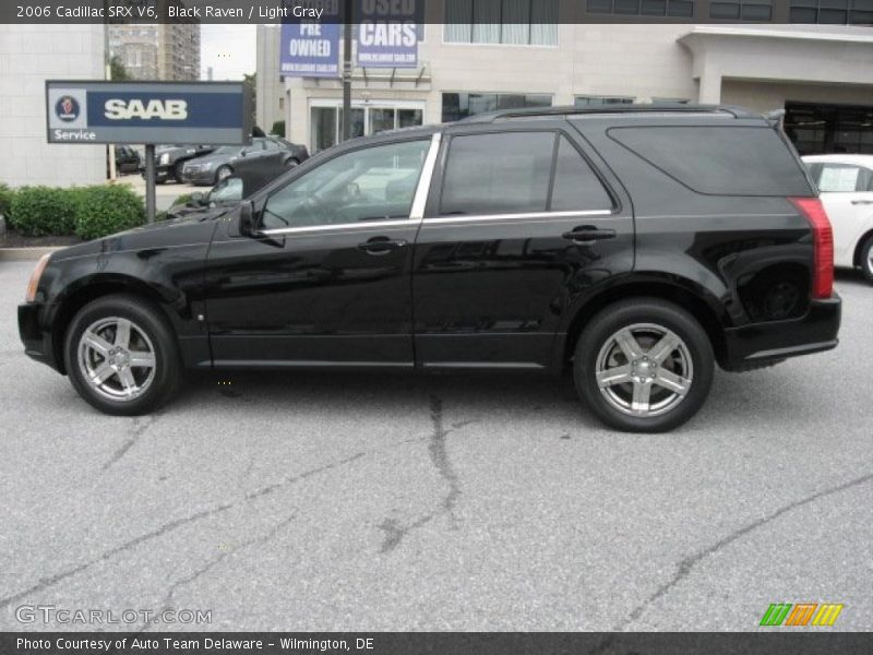 Black Raven / Light Gray 2006 Cadillac SRX V6