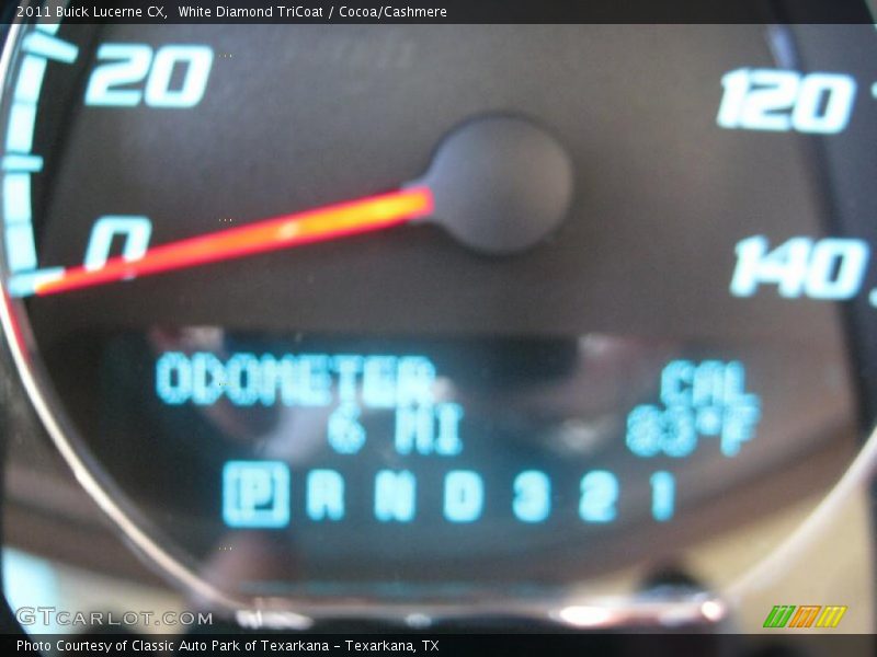 White Diamond TriCoat / Cocoa/Cashmere 2011 Buick Lucerne CX