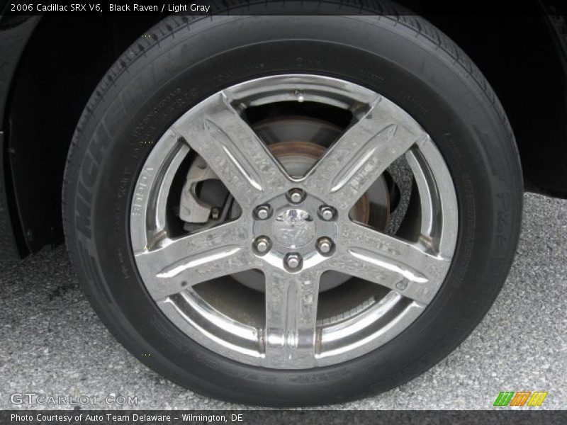 Black Raven / Light Gray 2006 Cadillac SRX V6