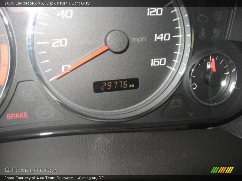 Black Raven / Light Gray 2006 Cadillac SRX V6