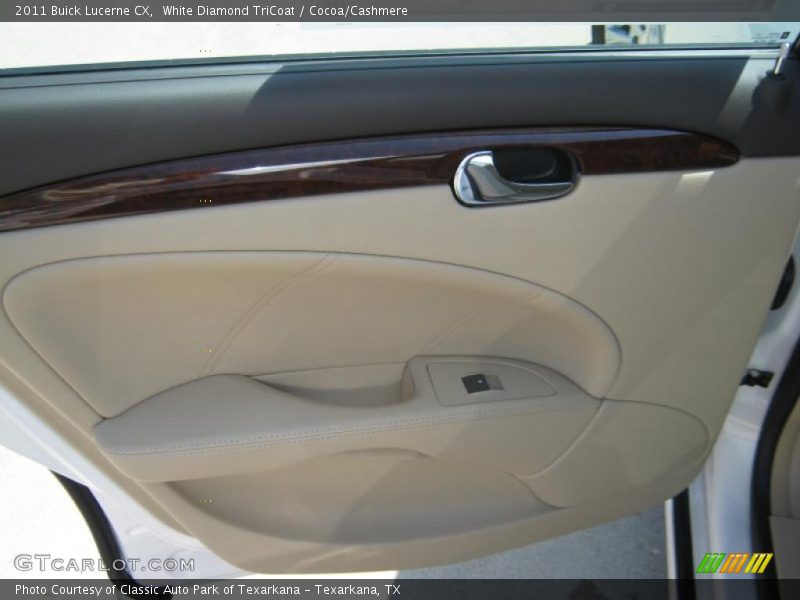 White Diamond TriCoat / Cocoa/Cashmere 2011 Buick Lucerne CX