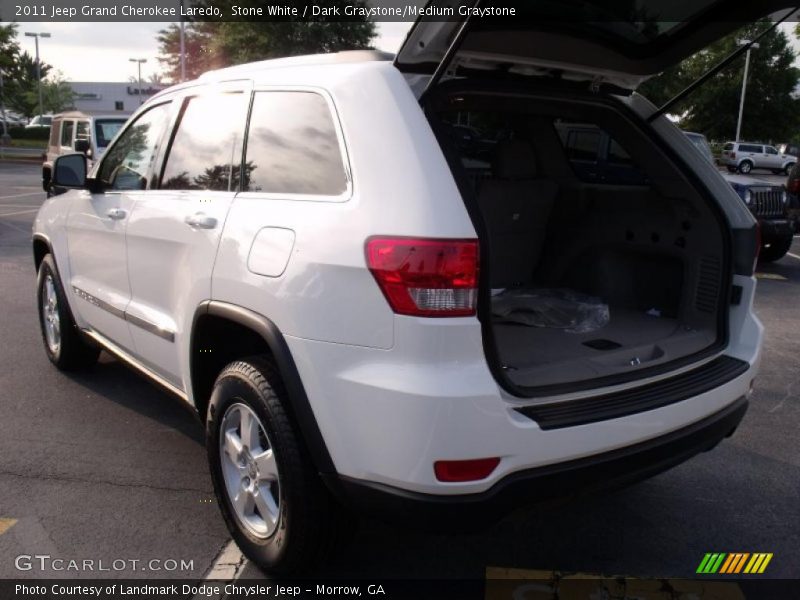 Stone White / Dark Graystone/Medium Graystone 2011 Jeep Grand Cherokee Laredo