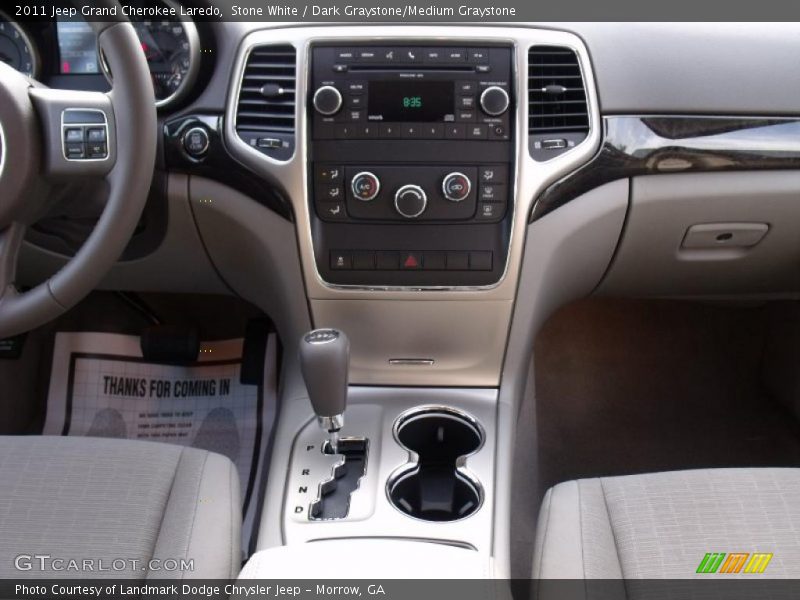 Stone White / Dark Graystone/Medium Graystone 2011 Jeep Grand Cherokee Laredo