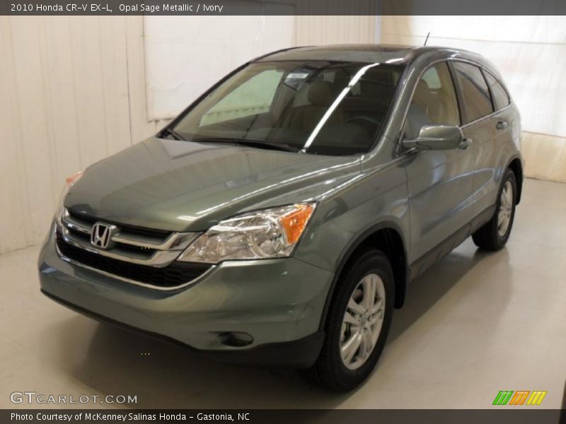 Opal Sage Metallic / Ivory 2010 Honda CR-V EX-L