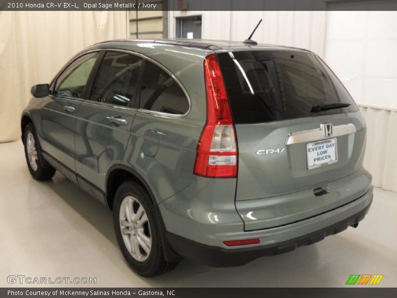 Opal Sage Metallic / Ivory 2010 Honda CR-V EX-L