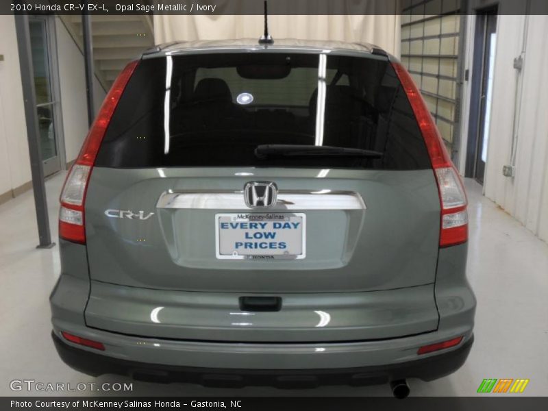 Opal Sage Metallic / Ivory 2010 Honda CR-V EX-L