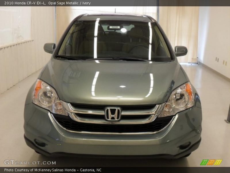 Opal Sage Metallic / Ivory 2010 Honda CR-V EX-L