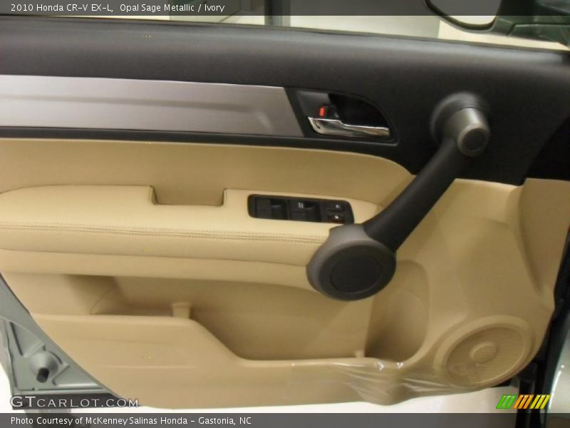 Opal Sage Metallic / Ivory 2010 Honda CR-V EX-L