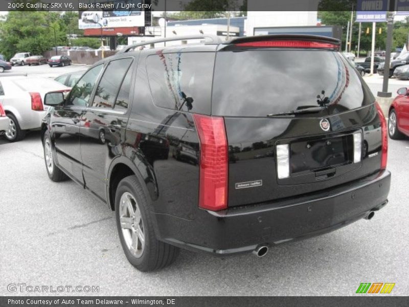 Black Raven / Light Gray 2006 Cadillac SRX V6