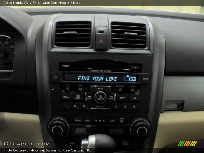 Opal Sage Metallic / Ivory 2010 Honda CR-V EX-L