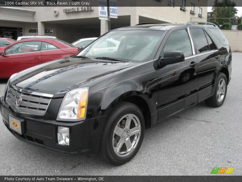 Black Raven / Light Gray 2006 Cadillac SRX V6