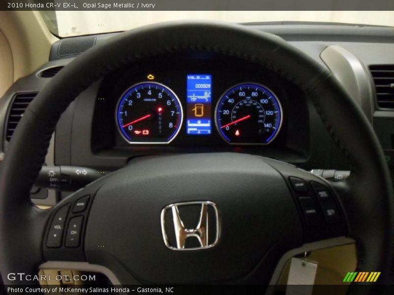 Opal Sage Metallic / Ivory 2010 Honda CR-V EX-L