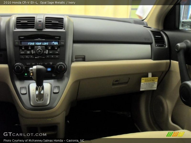 Opal Sage Metallic / Ivory 2010 Honda CR-V EX-L