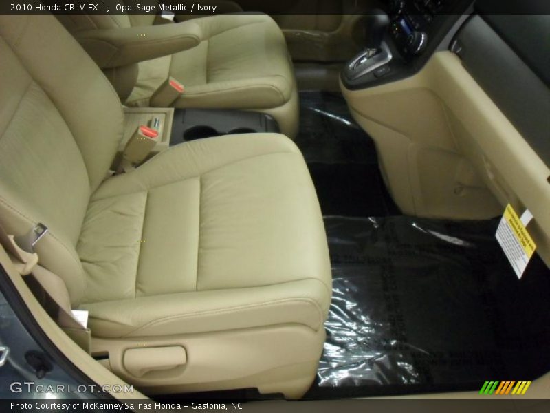 Opal Sage Metallic / Ivory 2010 Honda CR-V EX-L