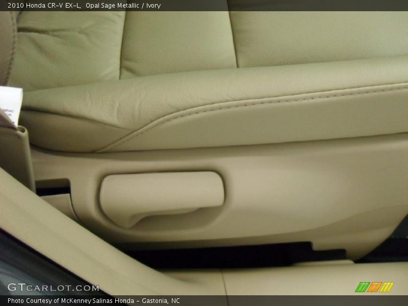 Opal Sage Metallic / Ivory 2010 Honda CR-V EX-L