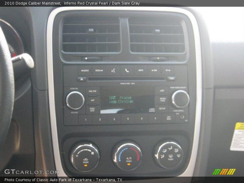 Inferno Red Crystal Pearl / Dark Slate Gray 2010 Dodge Caliber Mainstreet