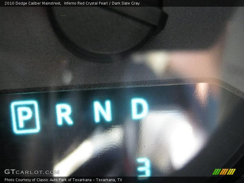 Inferno Red Crystal Pearl / Dark Slate Gray 2010 Dodge Caliber Mainstreet