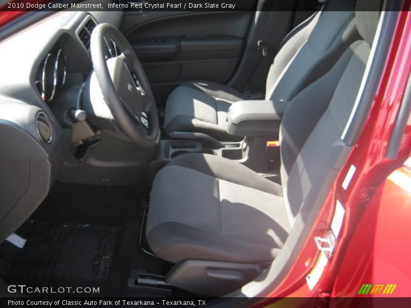 Inferno Red Crystal Pearl / Dark Slate Gray 2010 Dodge Caliber Mainstreet