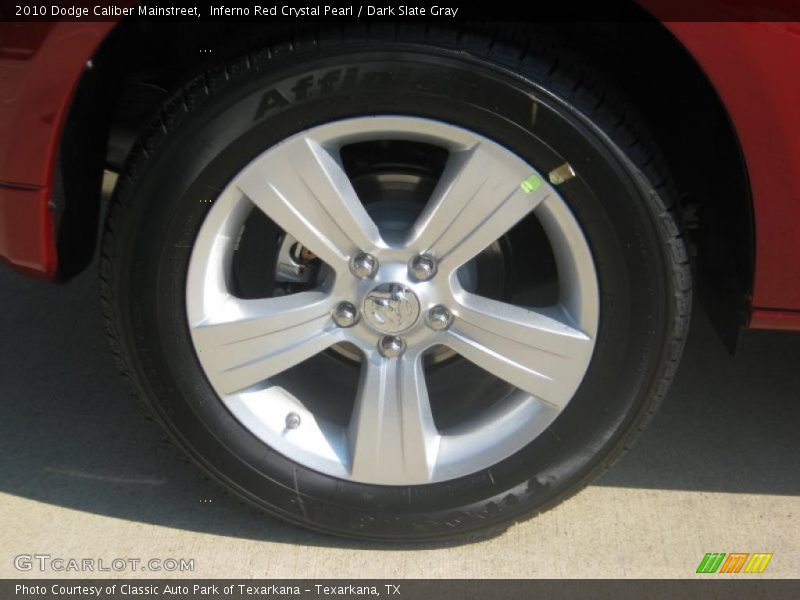 Inferno Red Crystal Pearl / Dark Slate Gray 2010 Dodge Caliber Mainstreet