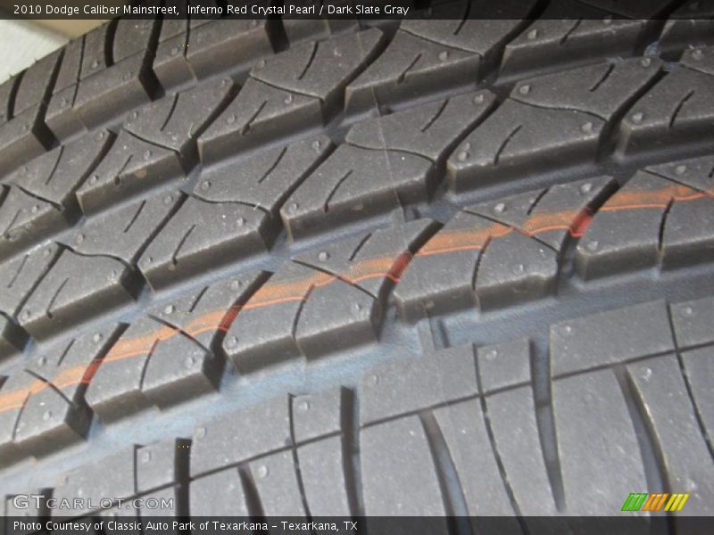 Inferno Red Crystal Pearl / Dark Slate Gray 2010 Dodge Caliber Mainstreet