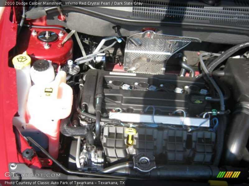 Inferno Red Crystal Pearl / Dark Slate Gray 2010 Dodge Caliber Mainstreet