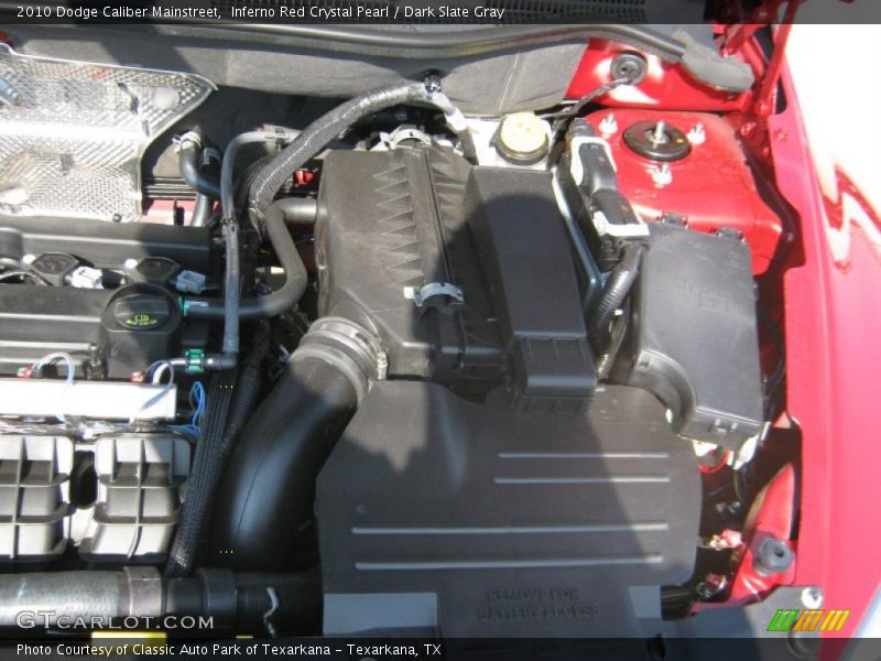 Inferno Red Crystal Pearl / Dark Slate Gray 2010 Dodge Caliber Mainstreet