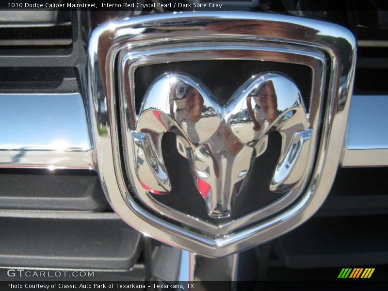 Inferno Red Crystal Pearl / Dark Slate Gray 2010 Dodge Caliber Mainstreet