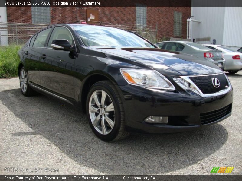 Obsidian Black / Cashmere 2008 Lexus GS 350 AWD