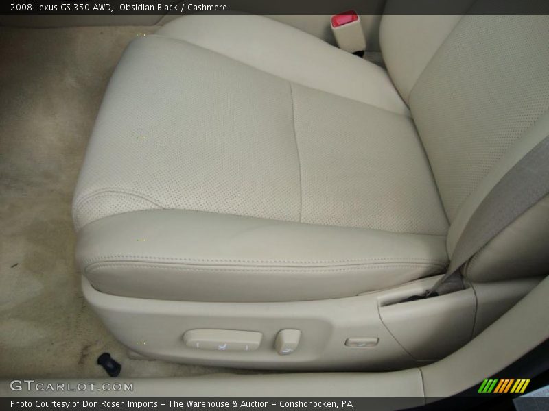 Obsidian Black / Cashmere 2008 Lexus GS 350 AWD