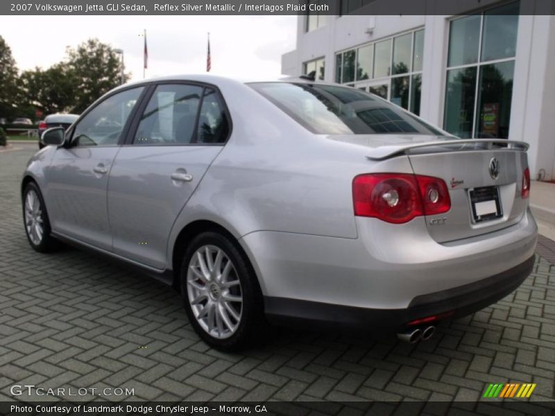 Reflex Silver Metallic / Interlagos Plaid Cloth 2007 Volkswagen Jetta GLI Sedan