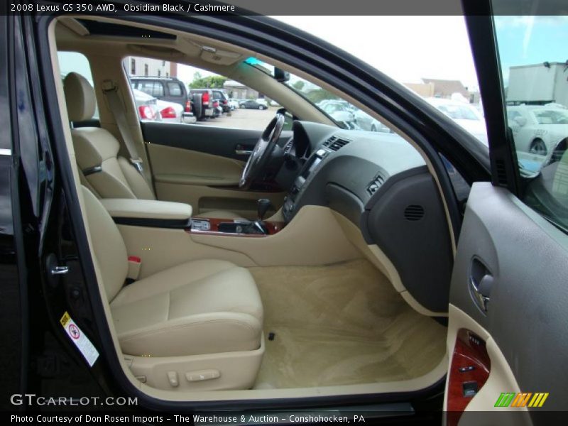 Obsidian Black / Cashmere 2008 Lexus GS 350 AWD