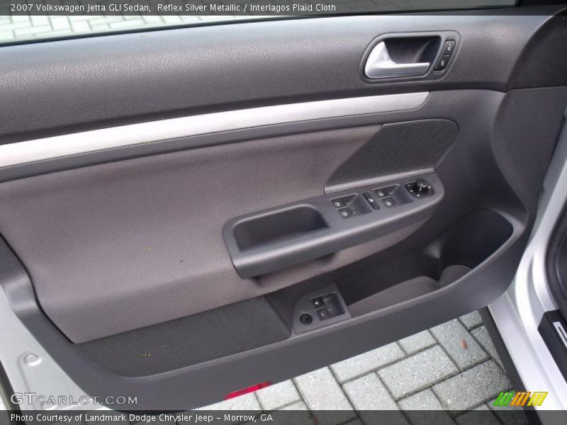 Reflex Silver Metallic / Interlagos Plaid Cloth 2007 Volkswagen Jetta GLI Sedan
