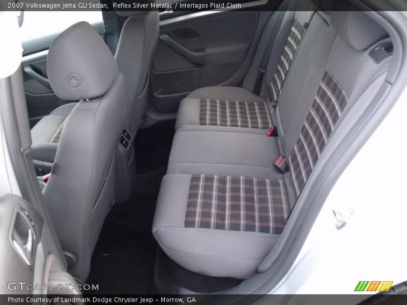 Reflex Silver Metallic / Interlagos Plaid Cloth 2007 Volkswagen Jetta GLI Sedan