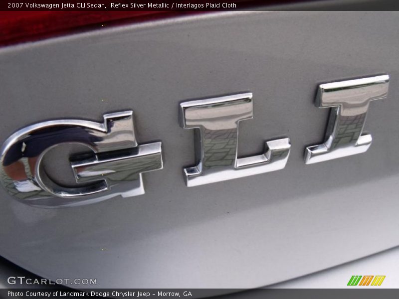 Reflex Silver Metallic / Interlagos Plaid Cloth 2007 Volkswagen Jetta GLI Sedan