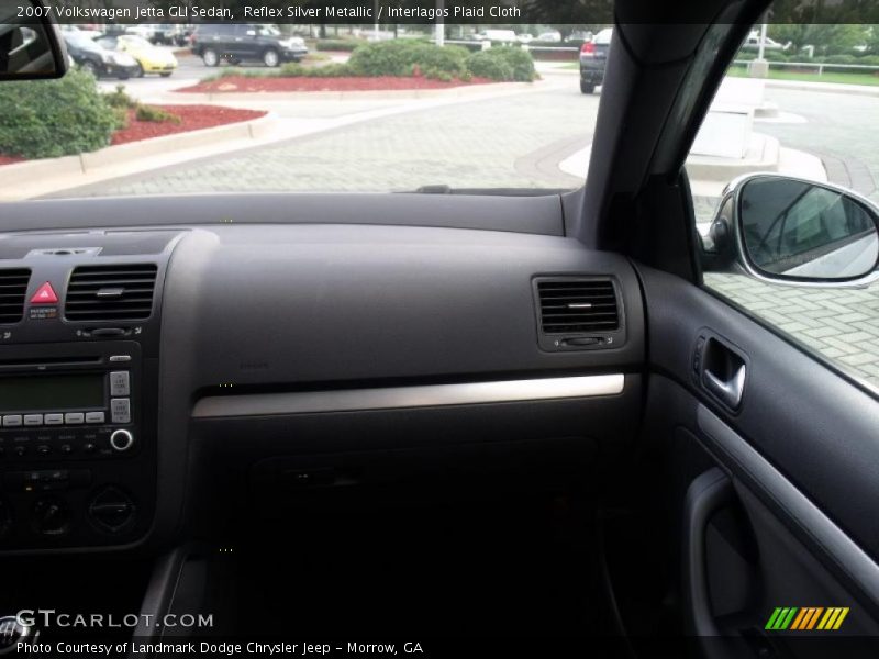 Reflex Silver Metallic / Interlagos Plaid Cloth 2007 Volkswagen Jetta GLI Sedan