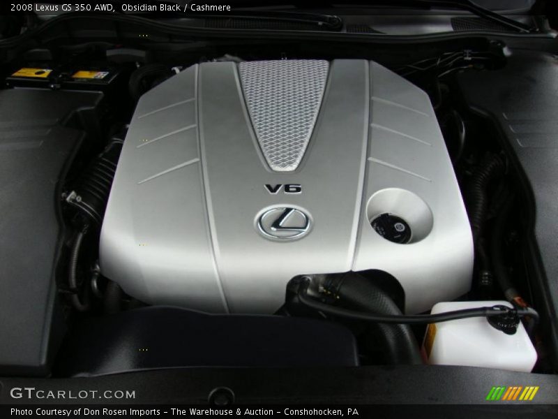 Obsidian Black / Cashmere 2008 Lexus GS 350 AWD