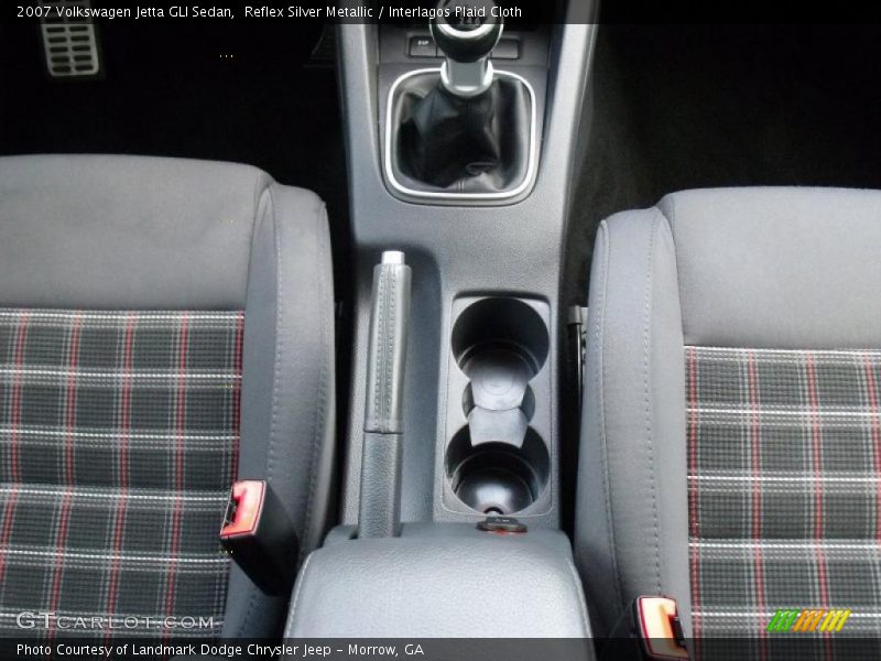 Reflex Silver Metallic / Interlagos Plaid Cloth 2007 Volkswagen Jetta GLI Sedan