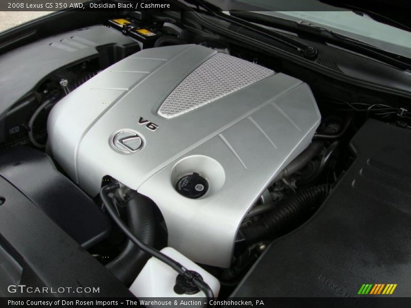 Obsidian Black / Cashmere 2008 Lexus GS 350 AWD
