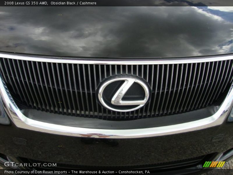 Obsidian Black / Cashmere 2008 Lexus GS 350 AWD