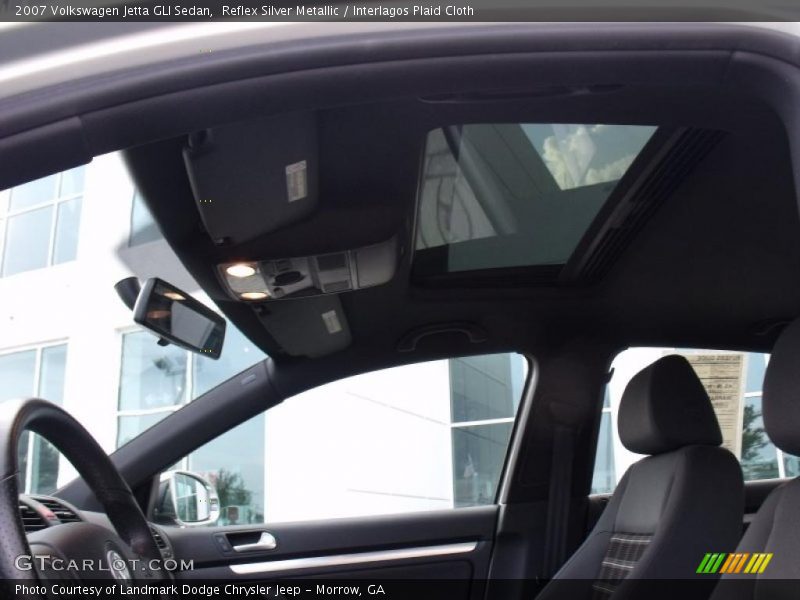 Reflex Silver Metallic / Interlagos Plaid Cloth 2007 Volkswagen Jetta GLI Sedan
