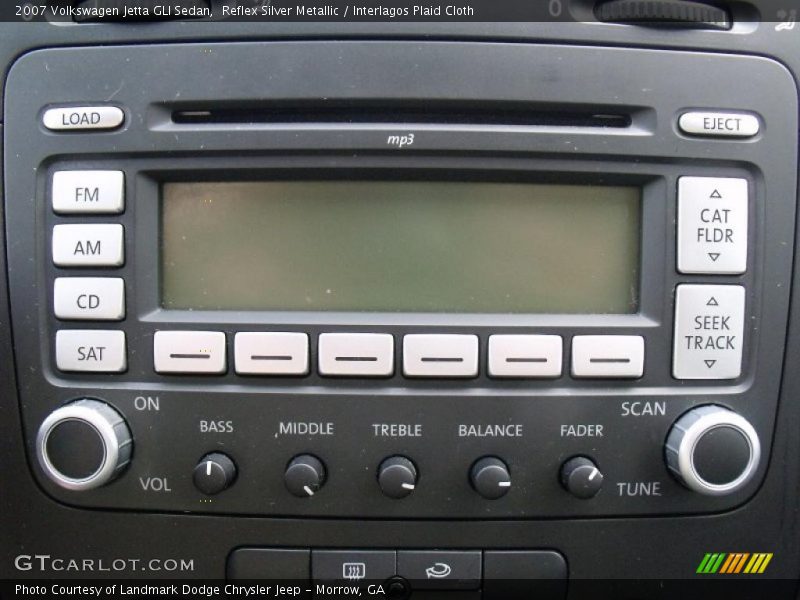 Reflex Silver Metallic / Interlagos Plaid Cloth 2007 Volkswagen Jetta GLI Sedan