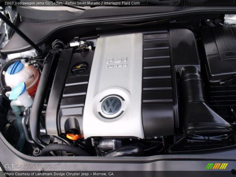 Reflex Silver Metallic / Interlagos Plaid Cloth 2007 Volkswagen Jetta GLI Sedan