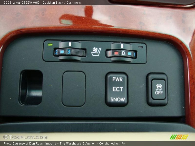 Obsidian Black / Cashmere 2008 Lexus GS 350 AWD