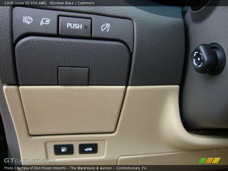 Obsidian Black / Cashmere 2008 Lexus GS 350 AWD